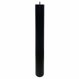 Adoored 73 x 710mm Black Round Pine Furniture Leg
