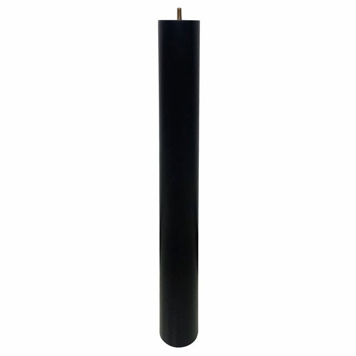 Adoored 73 x 710mm Black Round Pine Furniture Leg