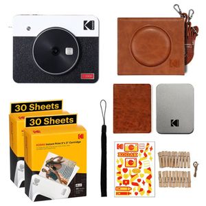 Kodak C300r Mini Shot 3 Retro Instant Camera Bundle - White
