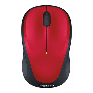 Logitech M235 Wireless Mouse With Compact Contoured Design - Red [910-003412]