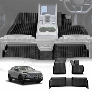 3D Floor Mats for Chery OMODA 5/5 GT 2023-2025 All Weather Heavy Duty Cargo Car Trunk Luggage Tray