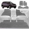 6D Diamond Car Floor Mats for Suzuki Grand Vitara 2005-2015-Full Set-Grey-Outback GT