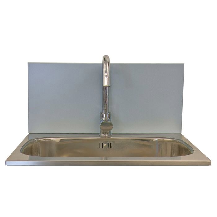 Dissco Laundry Splashback 565x300mm Soft Blue