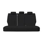 Ford Ranger PX XL XLT Super Cab 2011-2022 Neoprene Black Custom REAR Seat Cover