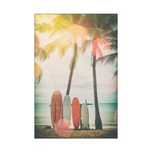 Artey | Sunset Surf Boards - Stretched Canvas - Stretched Canvas - 100 x 150cm