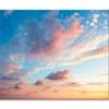 Beautiful Colored Cloudy Evening Sky   Print 100% Australian Made 90 x 60cm  (Stretched)