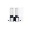 Better Living Clever 2 x 500ml Shower Dispenser Double - Matte Black