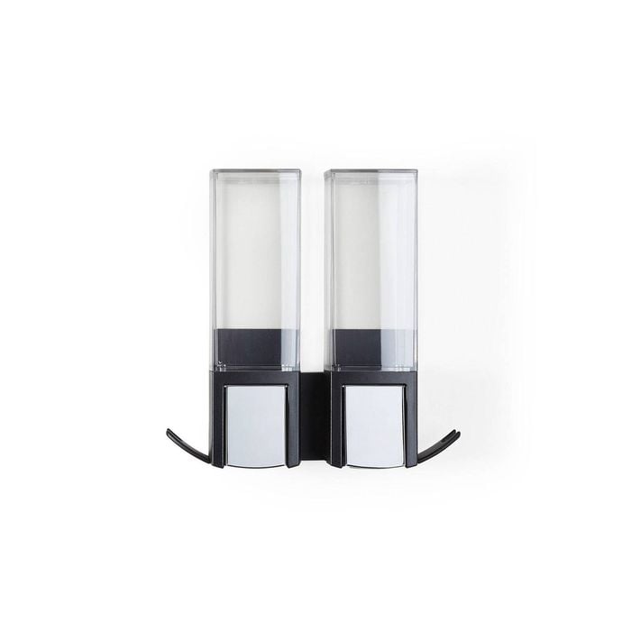 Better Living Clever 2 x 500ml Shower Dispenser Double - Matte Black