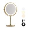 Embellir Makeup Mirror Rotation Tabletop Gold