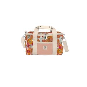 Good Vibes Deluxe 15 Can Cooler Outdoor Camping Bag Retro Summer Print 20x34cm
