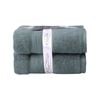 2PK Ultimate Alanya Bathroom Bath Mat/Towel 850Gsm Slate