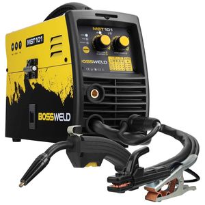 Bossweld MST101 100A MIG Stick And TIG Inverter Welder Starter Kit