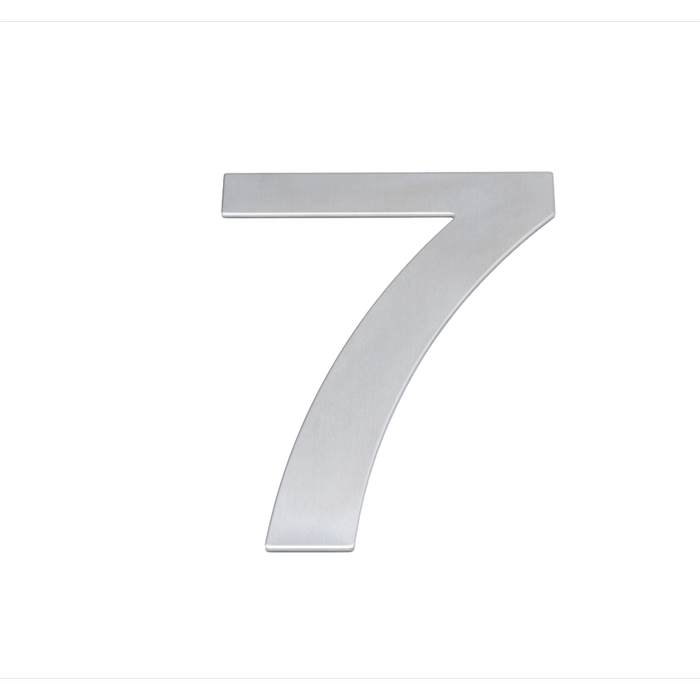 Sandleford 200mm Lorenzo Stainless Steel House Number 7