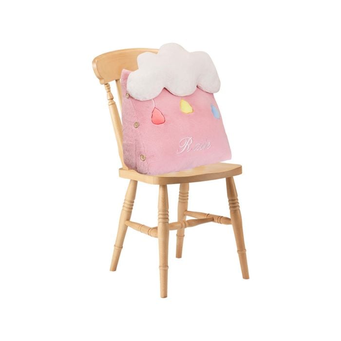 SOGA Pink Cute Rain Cloud Cushion