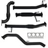 Ignite Exhausts Turbo Back For Isuzu D-max 3l 3" With Cat And Hotdog 409 Stainless Steel