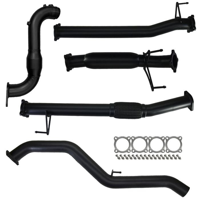 Ignite Exhausts Turbo Back For Isuzu D-max 3l 3" With Cat And Hotdog 409 Stainless Steel