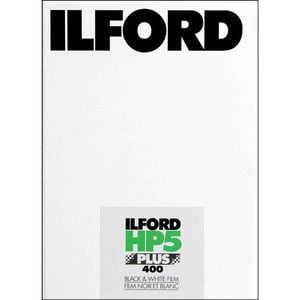 Ilford Hp5 Plus Iso 400 4x5" 25 Sheets Black & White Film
