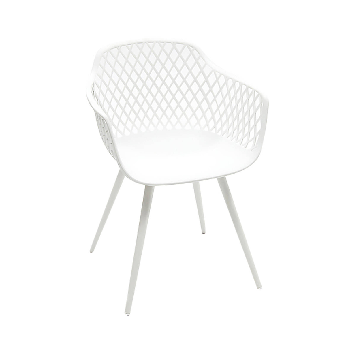 Java Dining Chair - White - Bunnings Australia