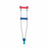 Premium Underarm Crutches Pair - Lightweight & Adjustable Support - Child
