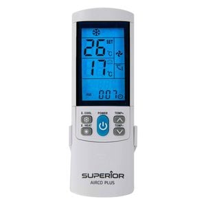 SUPERIOR Universal Replacement Air Conditioner Remote Control Operates All Mitsubishi Heavy Industries