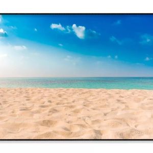 Beautiful Beach and Tropical Sea  Print 100% Australian Made 90x60cm  (Poster)