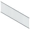 ProtectorAl 1201-2400 x 900mm Deep Ocean Raked Up to 15º Flat Top Garden Fence Panel