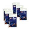 6x 3pc AFL Dart Flights Adelaide Crows Team Design Metronic Pack England Made