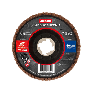 Josco 125mm X-Lock 40 Grit Flap Disc