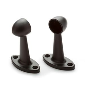 Sandleford 19mm Black Fitting Rod Pillar End - 2 Pack