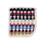 Miss April Pompom Turkish Cotton Face Washer Multicoloured