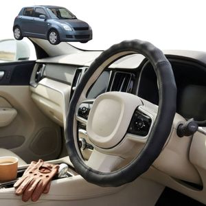 Australian Goose Steering Wheel Cover for Suzuki Swift 2004 - 2010 (Auto) Circle Black