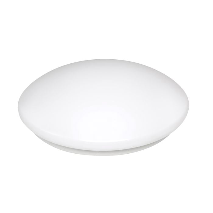 Brilliant 18W 320mm White LED Salisbury II Oyster Ceiling Light Bunnings Australia