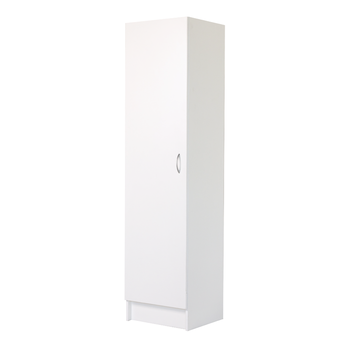 Practa White 1 Door Cupboard Pantry