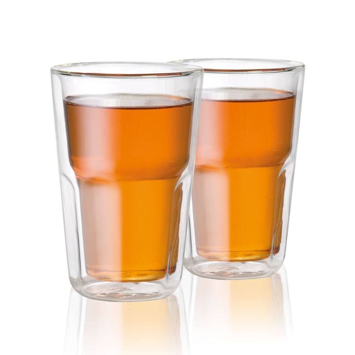 Barista Facet Double Wall Medium Glass Set Of 2 345ml Baccarat