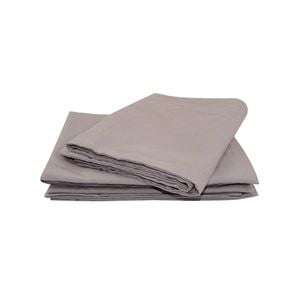 CottonMore A pair of 100% Cotton 500TC Plain Pillow Cases 48x73cm Light Purple