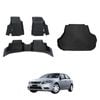 AUSGO Floor Mats & Boot Liner Set for Ford Falcon FG ecoLPi Series 2008-2014 Car Floor Liners Cargo Mat