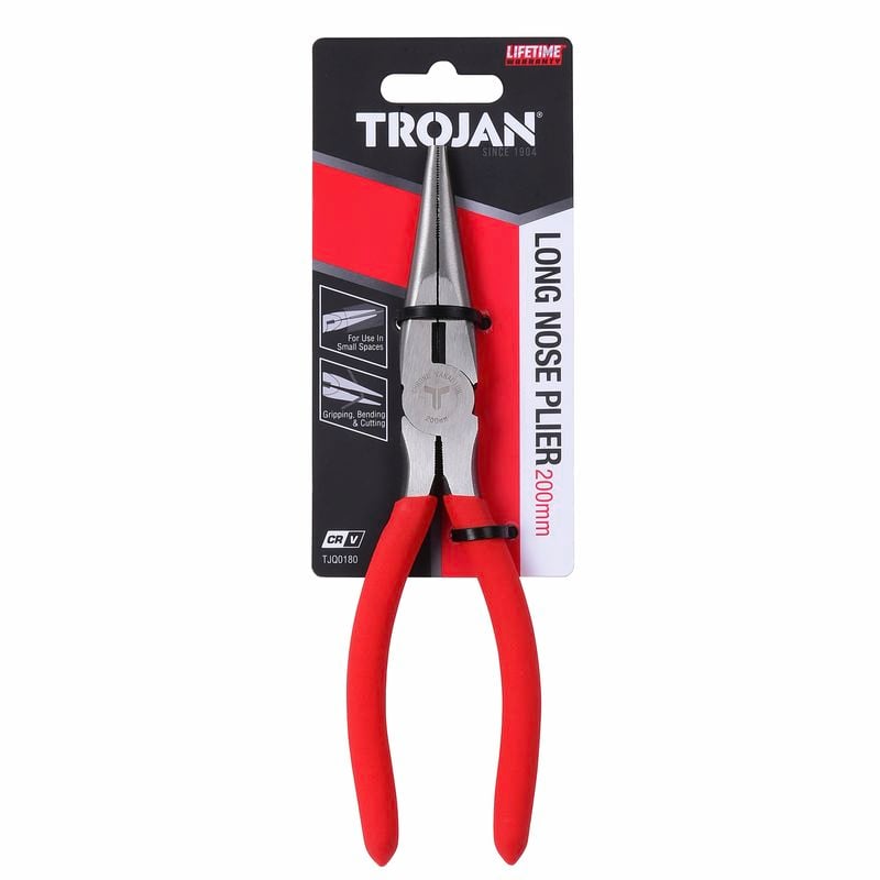 Trojan 200mm Long Nose Plier