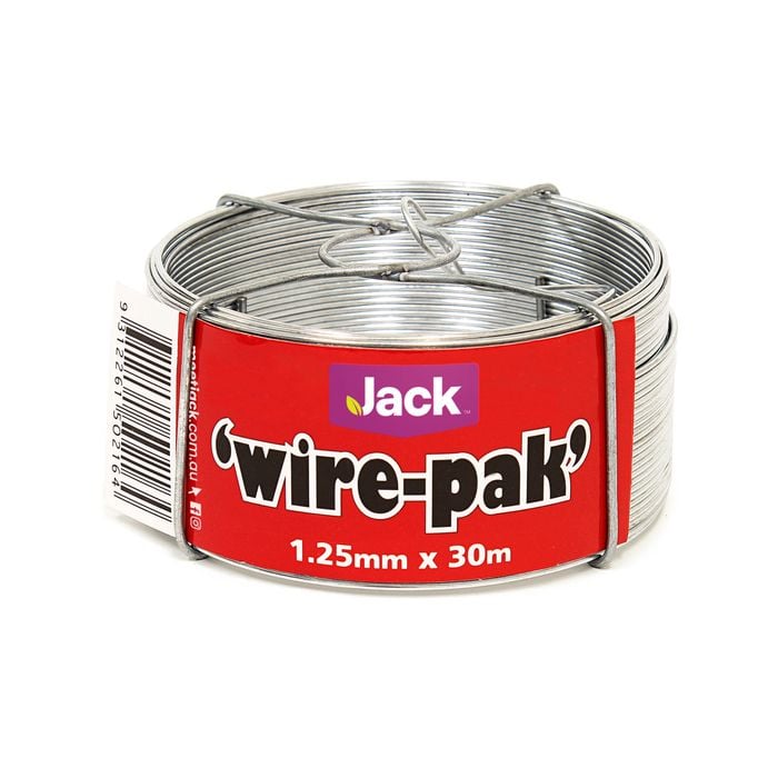 Jack 1.25mm x 30m Galvanised Tie Wire