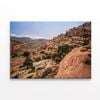 Rocky Canyon with Trees & a Sky  Print 100% Australian Made 120 x 90cm  (Stretched)
