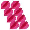 8x 3pc Target ID Pro Ultra No.6 Dart Flights Set - Pink