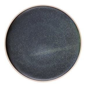 Olympia Anello Raw Edge Plates Ink Stoneware 255mm Pack of 4