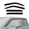 AUSGO Luxury Weather Shields for Ford F150 F-150 2015-Onwards Weathershields Window Visors Wind Deflectors