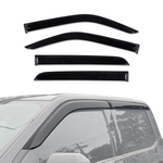 AUSGO Luxury Weather Shields for Ford F150 F-150 2015-Onwards Weathershields Window Visors Wind Deflectors
