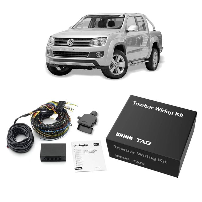 Tag Heavy Duty Towbar And Direct Fit Wiring Harness For Volkswagen Amarok 2h (02/2011 - 12/2022) - Tub No Step