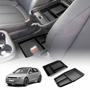 Centre Console Armrest Organizer Tray Combo for Hyundai IONIQ 5 2021-Onwards Storage Box