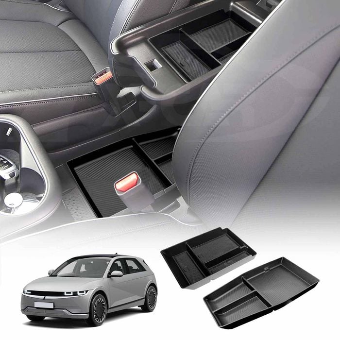 Centre Console Armrest Organizer Tray Combo for Hyundai IONIQ 5 2021-Onwards Storage Box