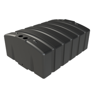 Melro Tanks 1000L Black Poly Under Deck Water Tank