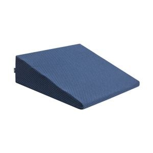 Memory Foam Body Support Bed Wedge Pillow - Ideal for Breathing, Reflux & Circulation Relief - Blue