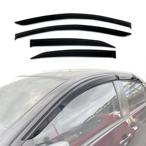 AUSGO Luxury Weather Shields For Toyota Yaris Sedan 2006-2015 Weathershields Window Visors Wind Deflectors