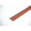 35 x 10mm 3.6m Lining Coverstrip Cedar Matt Stained Hardwood - Cedar Matt